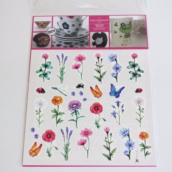 Decorprint Water Slide Craft Decals Lot DIY - Picture 6 of 9